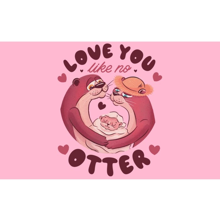 Love You Like No Otter Cute Bumper Sticker