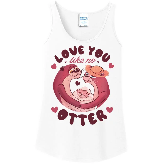 Love You Like No Otter Cute Ladies Essential Tank