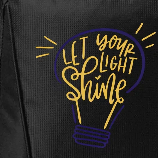 Let Your Light Shine City Backpack