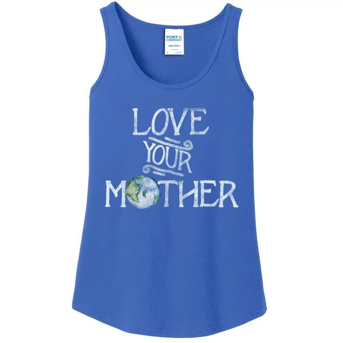 Love Your Mother Earth Gift Ladies Essential Tank