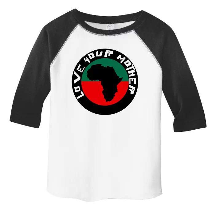 Love Your Mother Africa Black History Toddler Fine Jersey T-Shirt