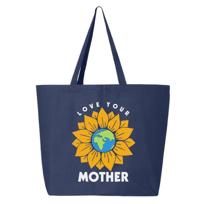 Love Your Mother Earth Day Save The Planet 25L Jumbo Tote