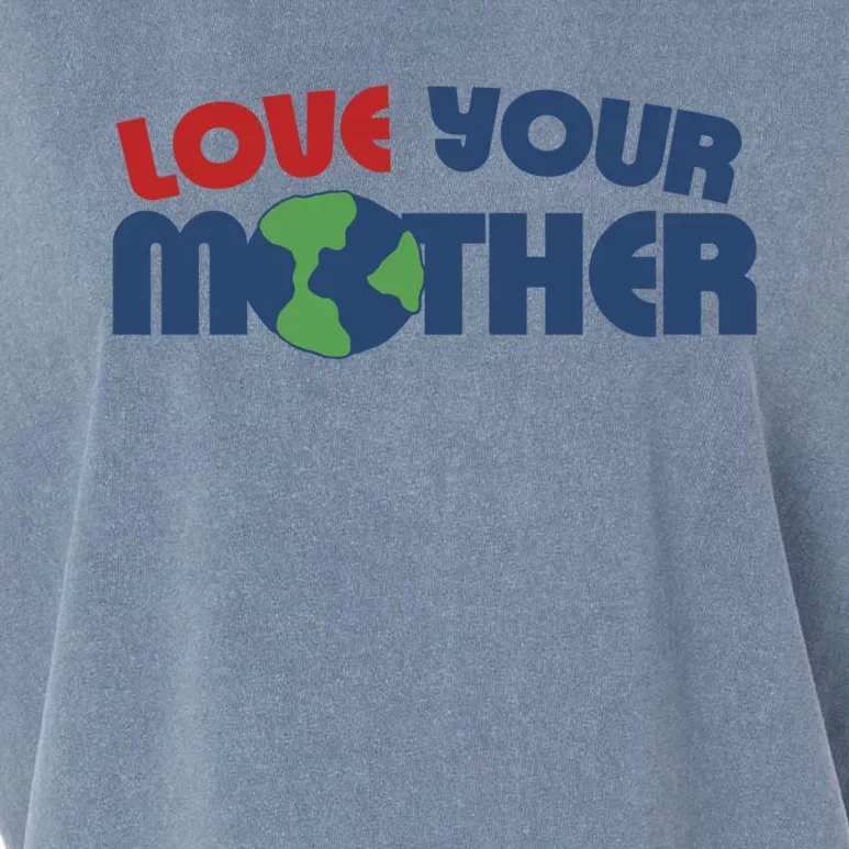 Love Your Mother Earth Day Cute Gift Garment-Dyed Women's Muscle Tee