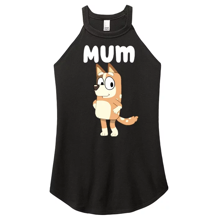 Love You Mum! Women’s Perfect Tri Rocker Tank