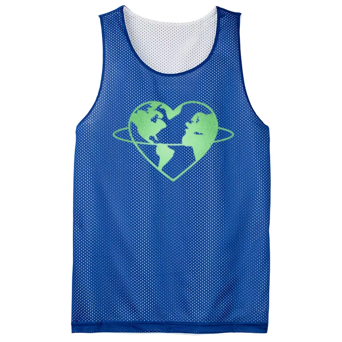 Love Your Mother Earth Day Go Green Gift Mesh Reversible Basketball Jersey Tank