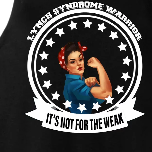 Lynch Syndrome Awareness Warrior Ladies Tri-Blend Wicking Tank