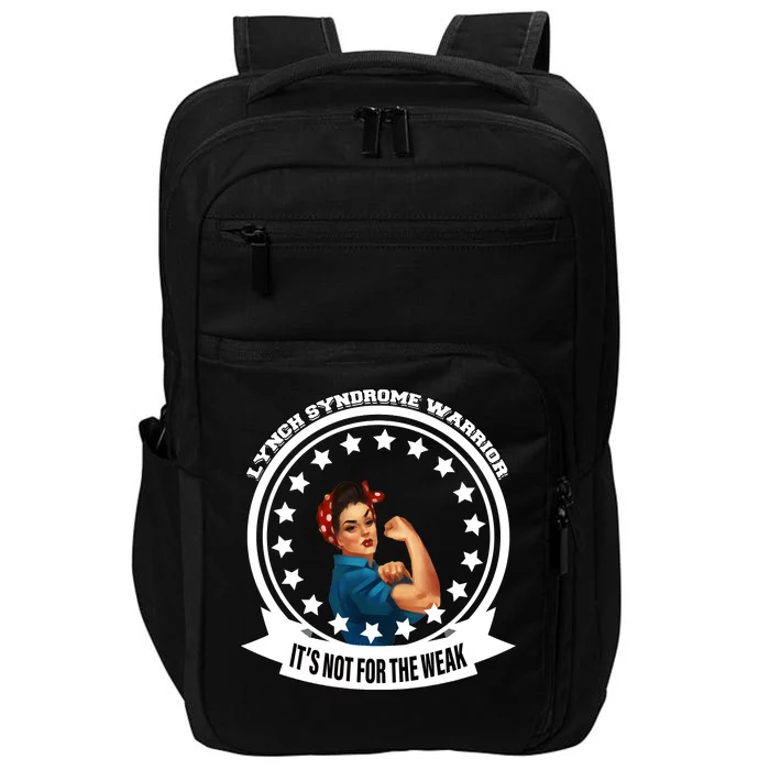 Lynch Syndrome Awareness Warrior Impact Tech Backpack