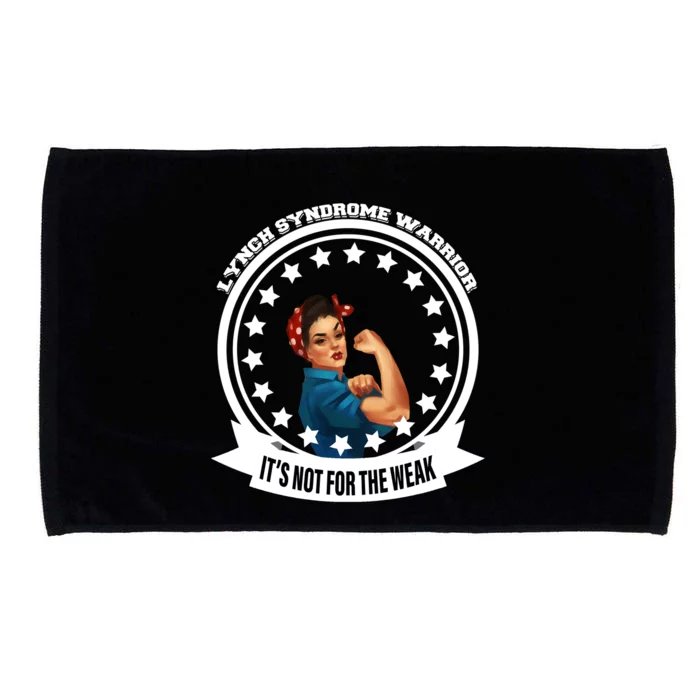 Lynch Syndrome Awareness Warrior Microfiber Hand Towel