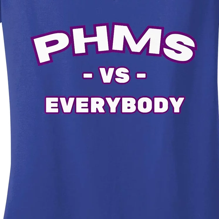 Last Year Of Phms Women's V-Neck T-Shirt