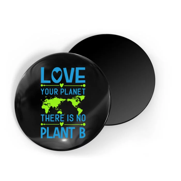 Love Your Planet There Is No Planet B Magnet