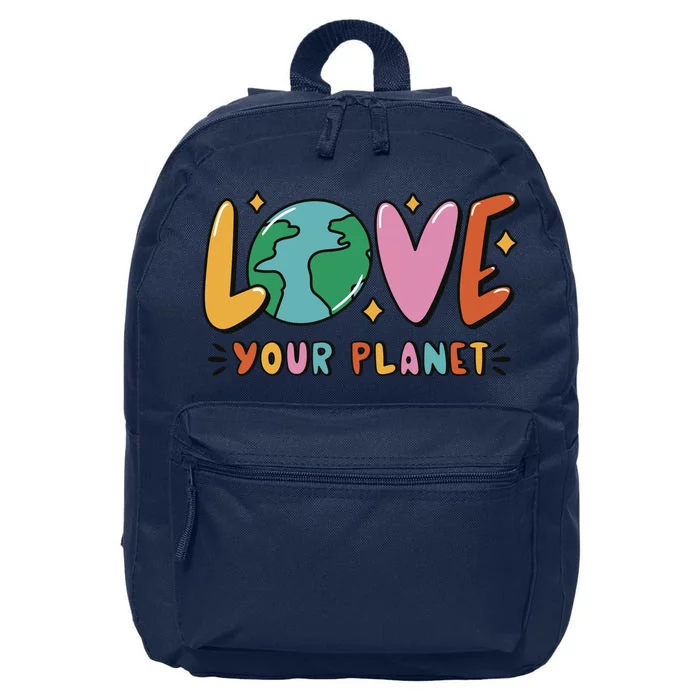 Love Your Planet Earth Day 16 in Basic Backpack