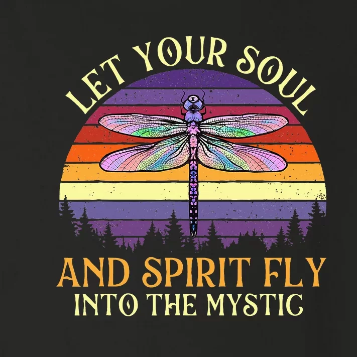 Let Your Soul And Spirit Fly Into The Mystic Dragonfly Lover Toddler Long Sleeve Shirt