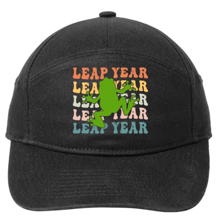 Leap Year T Shirts 2024 7-Panel Snapback Hat