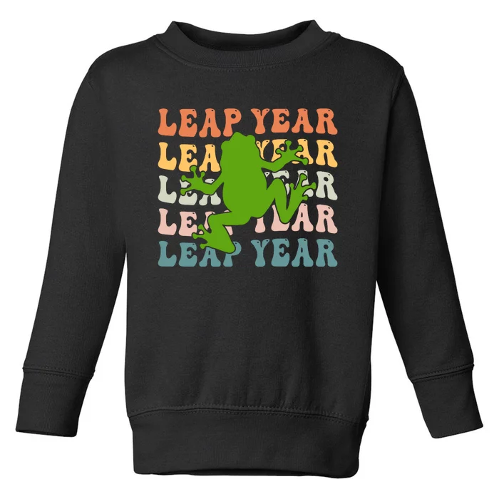 Leap Year T Shirts 2024 Toddler Sweatshirt