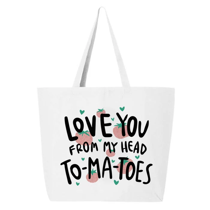 Love You Tomatoes Funny 25L Jumbo Tote