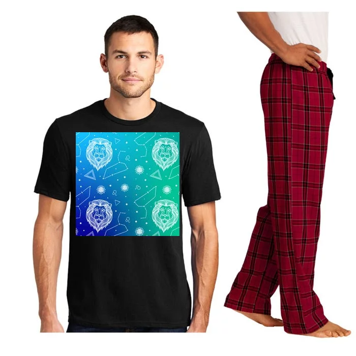 Leo Zodiac Astrology Pajama Set