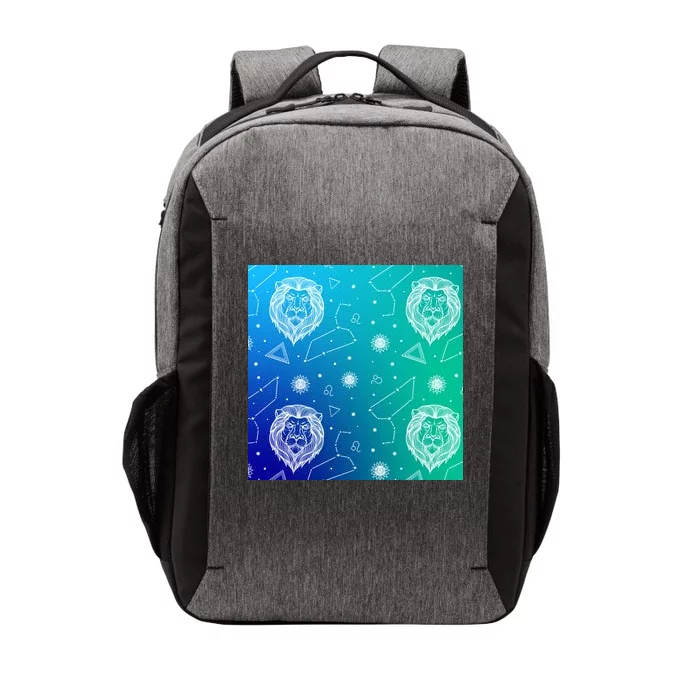 Leo Zodiac Astrology Vector Backpack