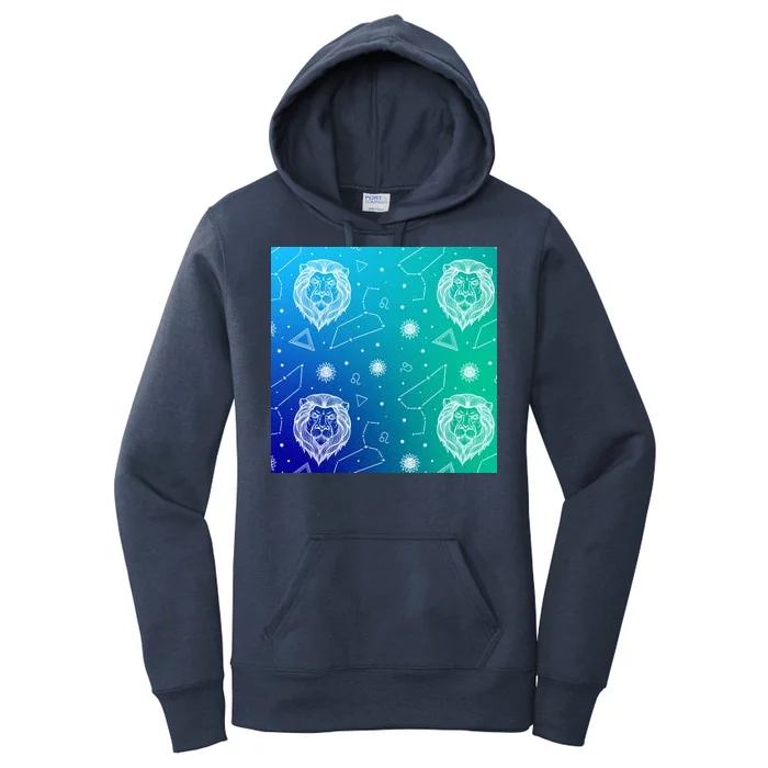 Leo Zodiac Astrology Women's Pullover Hoodie