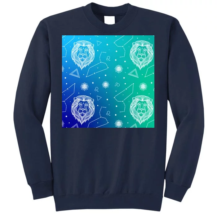 Leo Zodiac Astrology Tall Sweatshirt