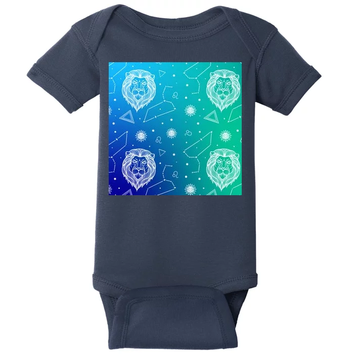 Leo Zodiac Astrology Baby Bodysuit