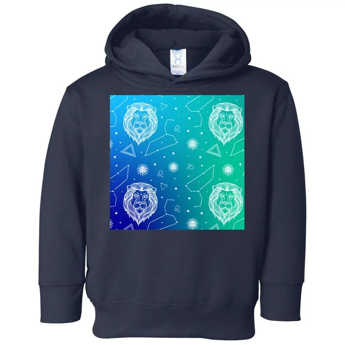 Leo Zodiac Astrology Toddler Hoodie