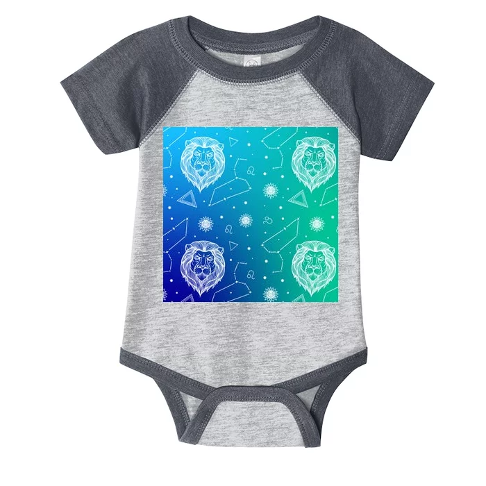 Leo Zodiac Astrology Infant Baby Jersey Bodysuit