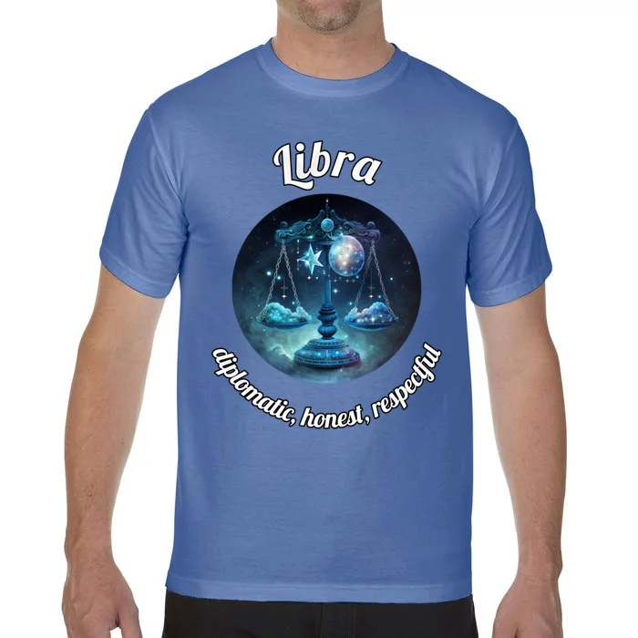 Libra Zodiac Astronomy Gift Comfort Colors T-Shirt