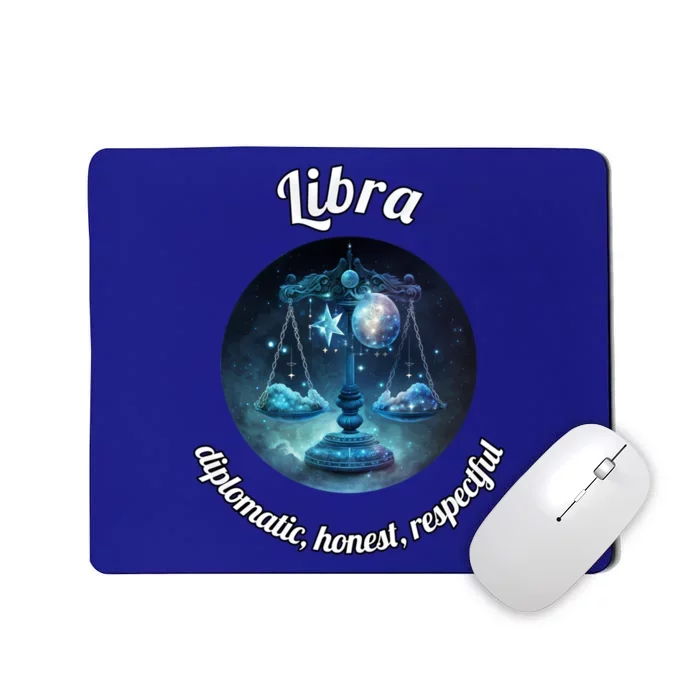 Libra Zodiac Astronomy Gift Mousepad