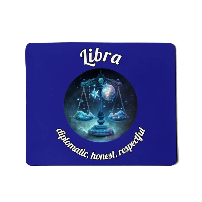 Libra Zodiac Astronomy Gift Mousepad