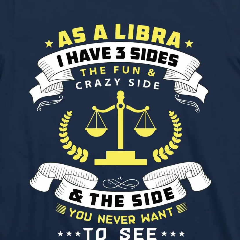 Libra Zodiac Birthday Horoscope Sign Libra T-Shirt