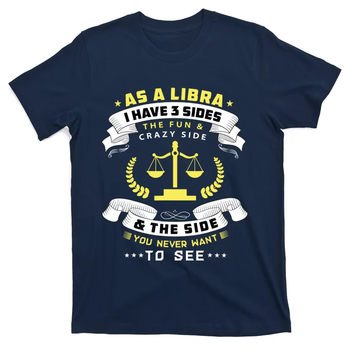 Libra Zodiac Birthday Horoscope Sign Libra T-Shirt