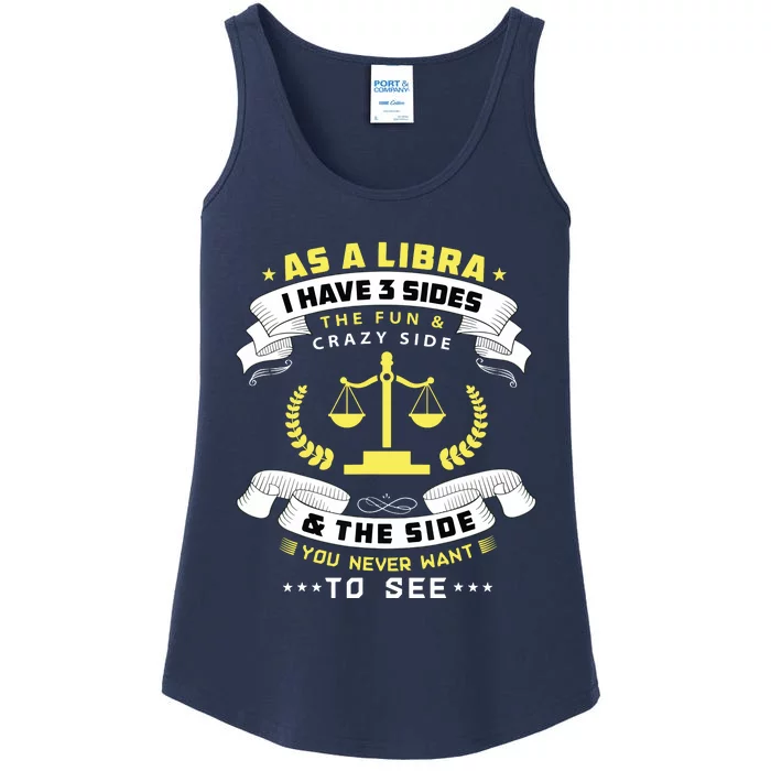 Libra Zodiac Birthday Horoscope Sign Libra Ladies Essential Tank