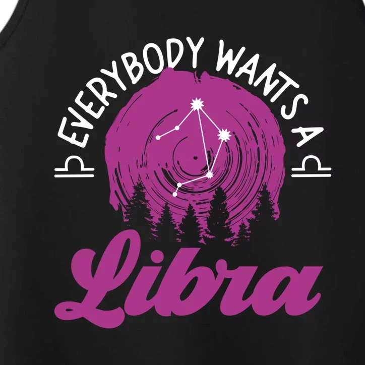 Libra Zodiac: Everybody Wants A Libra Gift Performance Tank