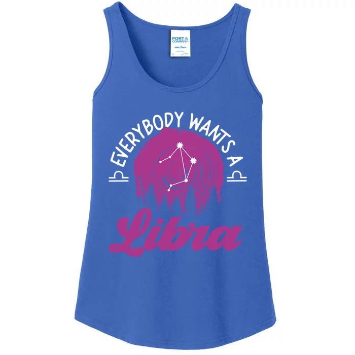 Libra Zodiac: Everybody Wants A Libra Gift Ladies Essential Tank