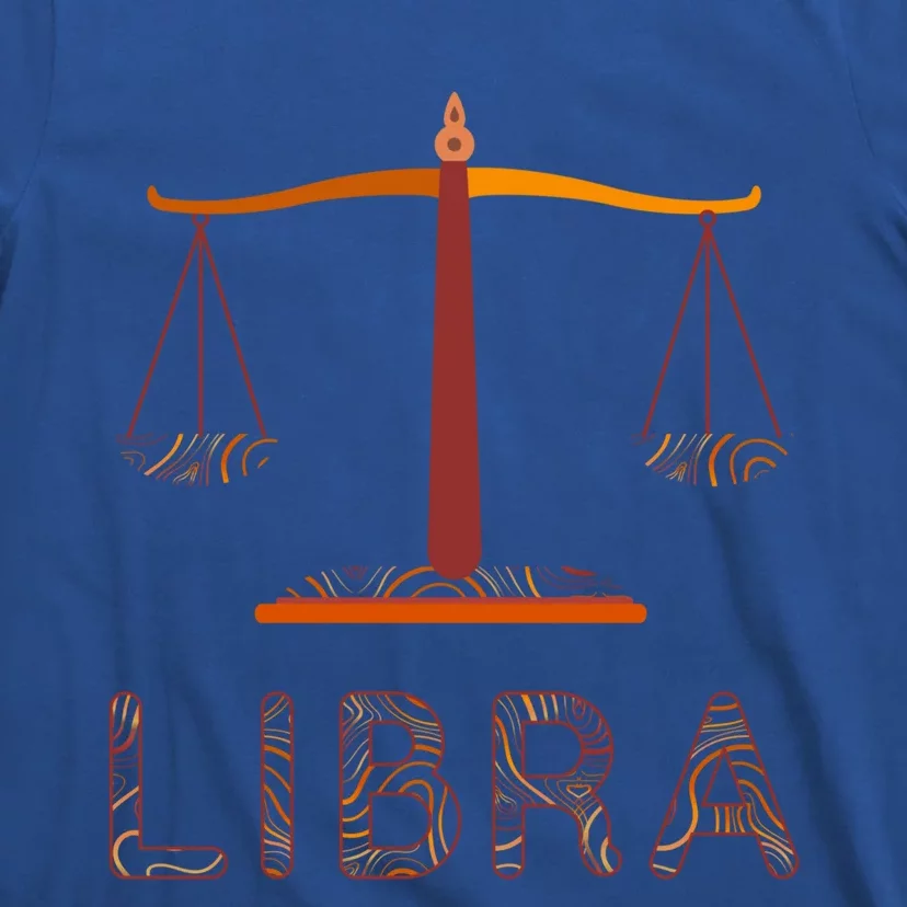 Libra Zodiac Fall Libra Birthday Gift T-Shirt