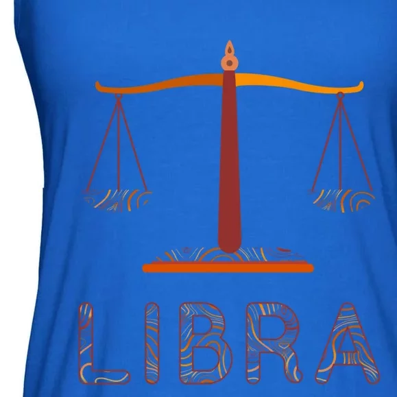 Libra Zodiac Fall Libra Birthday Gift Ladies Essential Flowy Tank