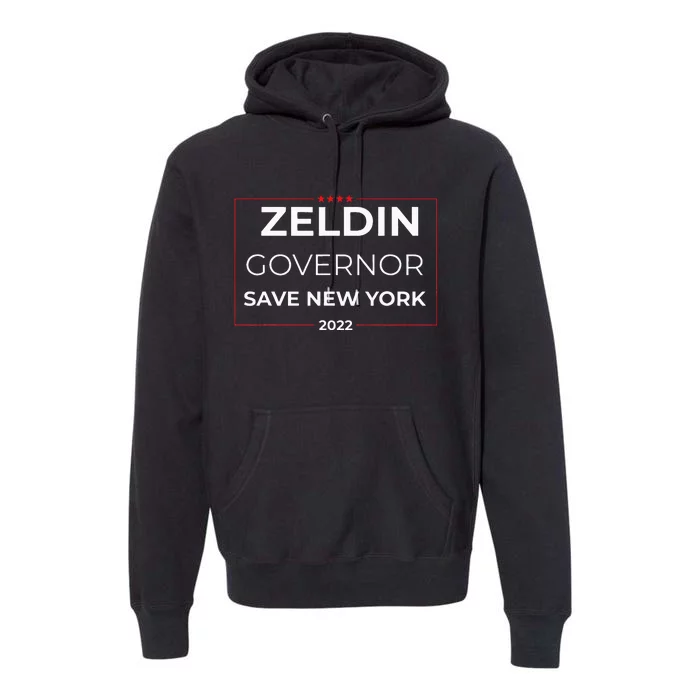 Lee Zeldin For Governor 2024 Save New York Premium Hoodie