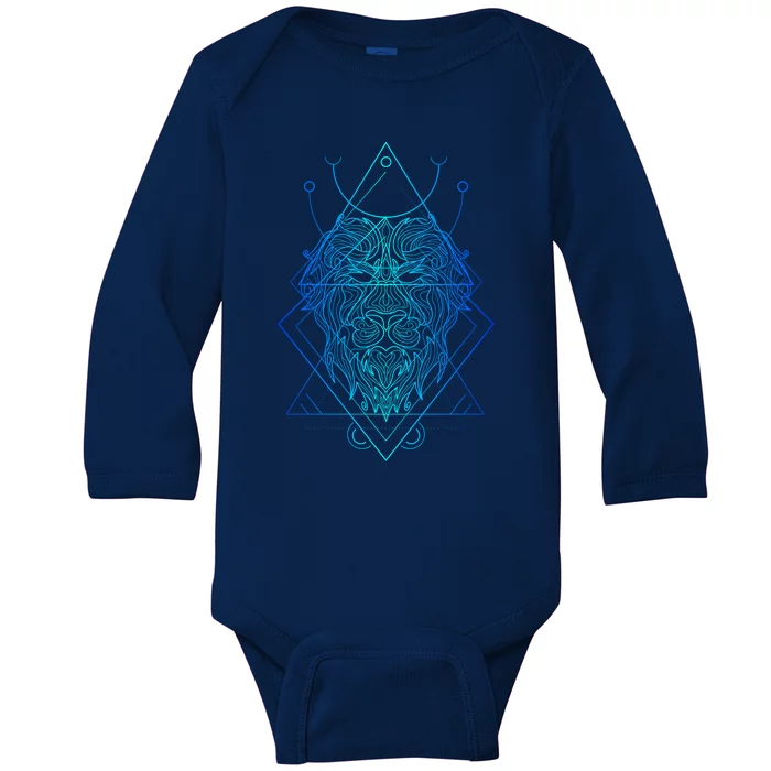 Leo Zodiac Gift Baby Long Sleeve Bodysuit