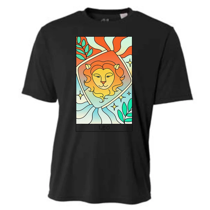 Leo Zodiac Cooling Performance Crew T-Shirt