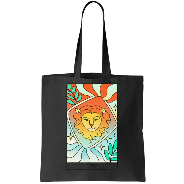 Leo Zodiac Tote Bag