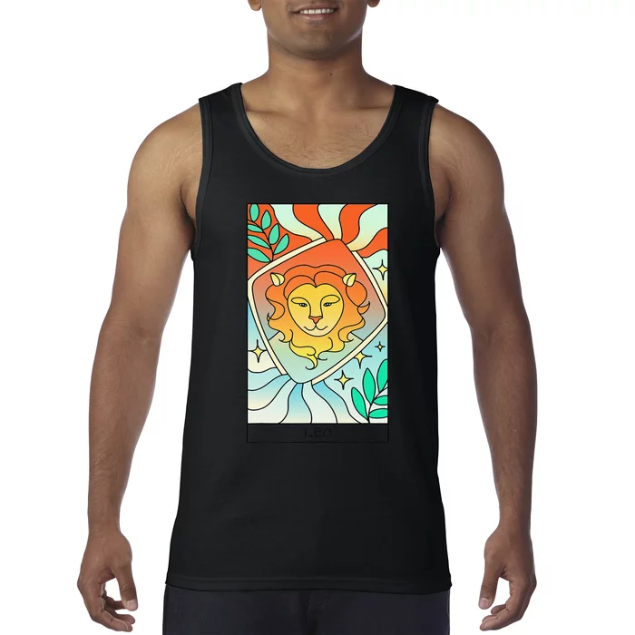 Leo Zodiac Tank Top