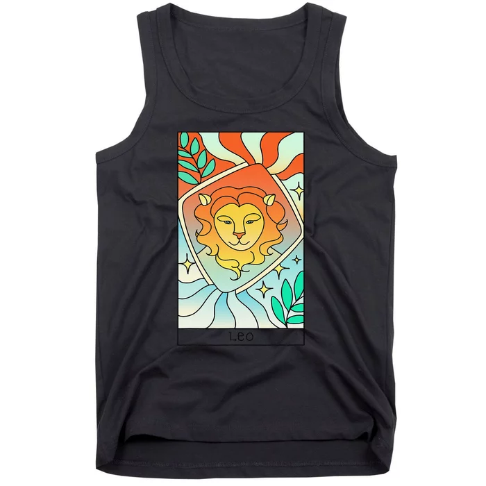 Leo Zodiac Tank Top