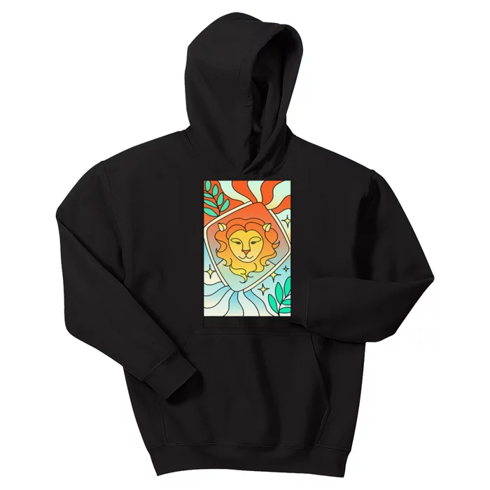 Leo Zodiac Kids Hoodie