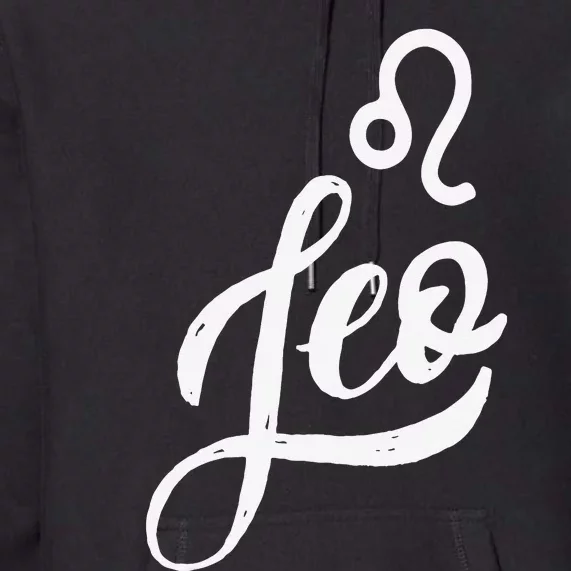 Leo Zodiac Premium Hoodie