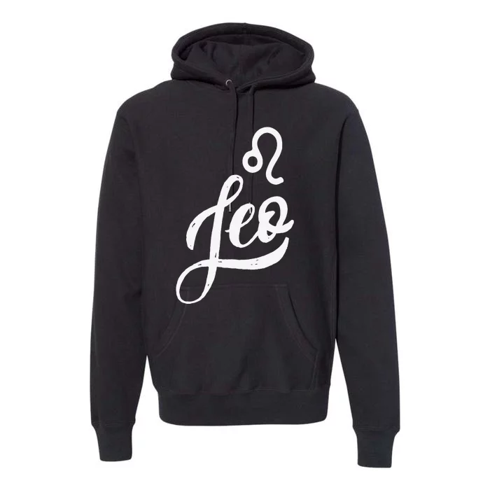 Leo Zodiac Premium Hoodie