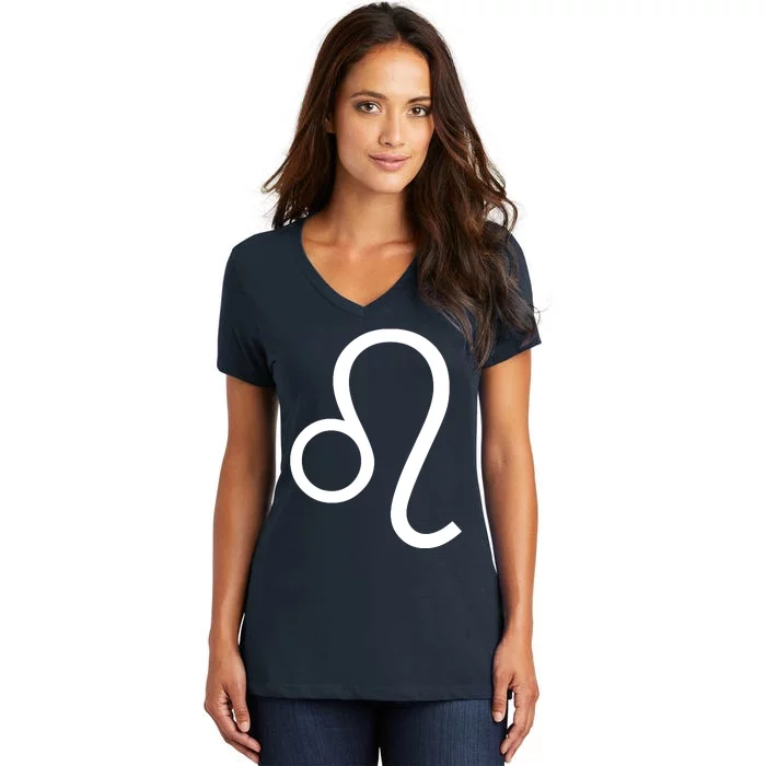 Leo Zodiac Women's V-Neck T-Shirt