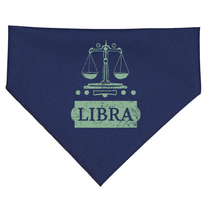 Libra Zodiac USA-Made Doggie Bandana