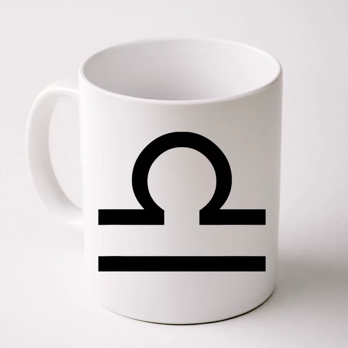 Libra Zodiac Front & Back Coffee Mug