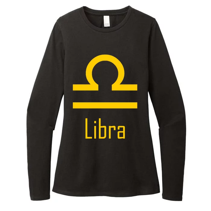 Libra Zodiac Sign Astrology Constellation Astronomy Gift Womens CVC Long Sleeve Shirt