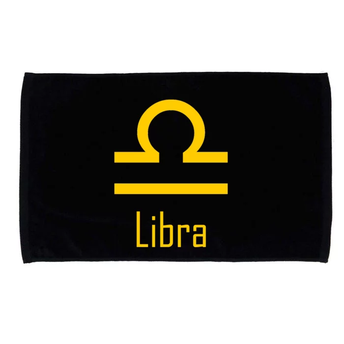 Libra Zodiac Sign Astrology Constellation Astronomy Gift Microfiber Hand Towel